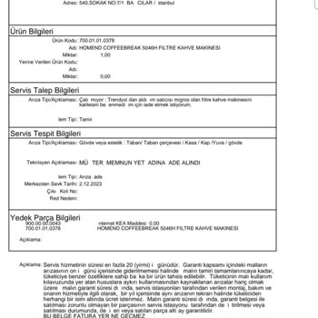 Trendyol Paramı İade Etmiyor