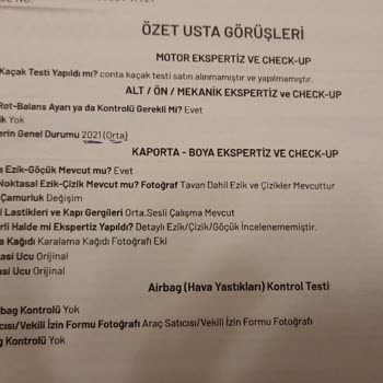 Otorapor Ekspertiz Hatalı Rapor Verdi
