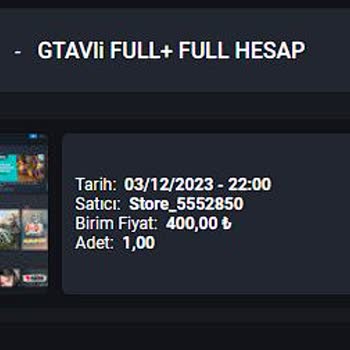 GameSatış Dan Steam Hesabı Aldım Ertesi Gün Geri Çekildi.