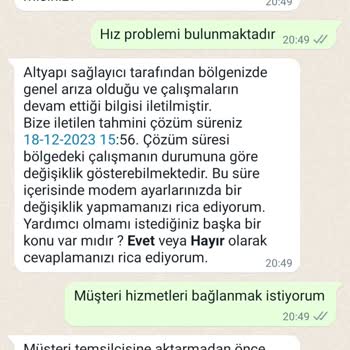 Millenicom Sıfır Hizmet. Hız Yok. Çağrı Merkezine Bağlanamama Sorunu.