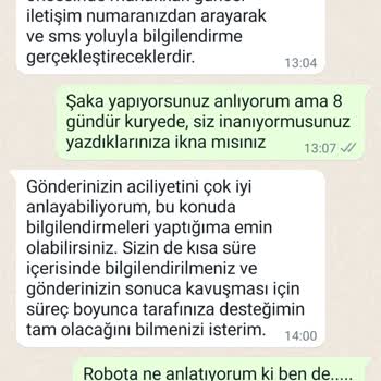 AGT Kurye (aynigunteslim.com) 10 Günde Teslim Edilemeyen Zarf