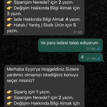Eyyo İade Değişim Konusundaki Sıkıntısı