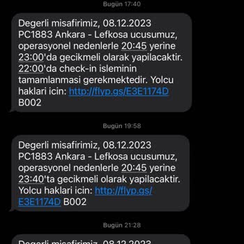 Pegasus'un Sınırsız Rötarları