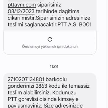 PTT Kargo PTT Tam Bir Pişmanlık