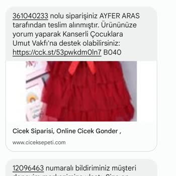 ÇiçekSepeti Kargom Gelmedi Ama Geldi Gibi Gözüküyor