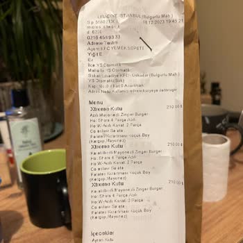 KFC Ürününden Saç/Kıl Çıkması Ve İlgilenilmemesi