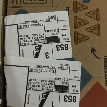 Domino's Pizza Sürekli Geç Ve Soğuk Getiriyorlar