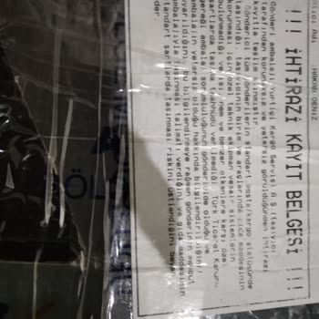 Sahibinden Sattığım Kahve Makinesi Yurtiçi Kargo'da Kırıldı.