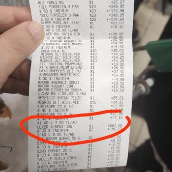 Sera Kütahya AVM Migros Kasası Hatası Ve Müşteri Mağduriyeti