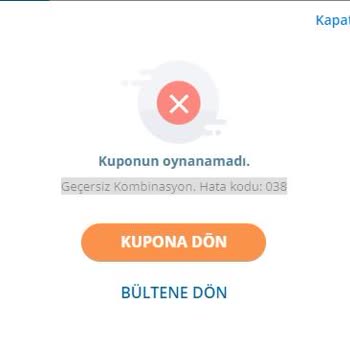 Tuttur.com Kupon Yaptırtmıyor!