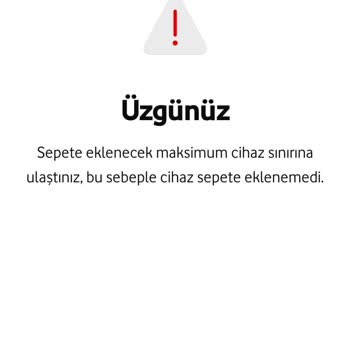 Vodafone'dan Faturaya Ek Cihaz Almak