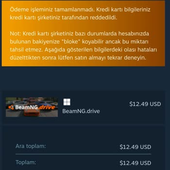Tosla Steam Bakiyemi Bloke Ediyor