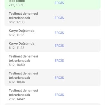 MNG Kargo Kargom Teslim Edilmeden İade Etme İşlemi Başlatmışlar