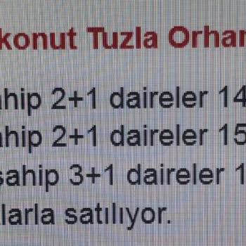 TOKİ Tuzla 5750 Konut