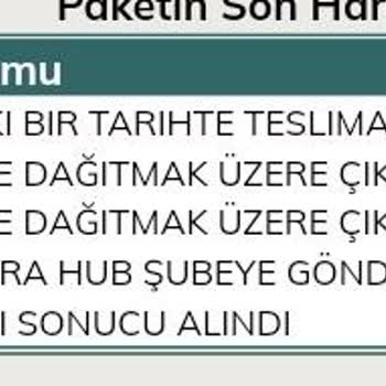 UPS Türkiye Bilinçli Olarak Teslimat Yapılmaması