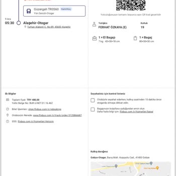 Kamil Koç Bilet Ve Organizasyonluğu