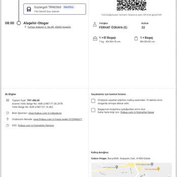 Kamil Koç Bilet Ve Organizasyonluğu