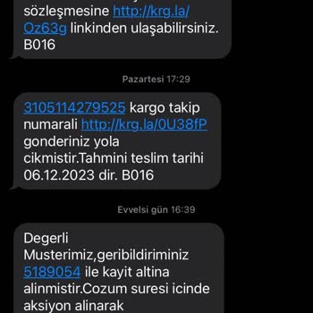 Aras Kargo Kargo Teslim Edilmiyor