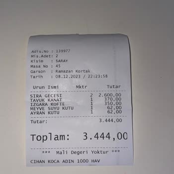 Ziya Şark Sofrası Şark Sofrasında Yaşanan Fiyat Politikası Sorunları