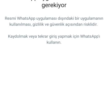 WhatsApp Uygulamasına Giriş Yapamıyorum
