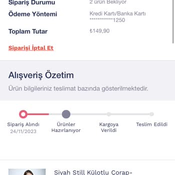 Penti Gelmeyen Kargo Sorunu