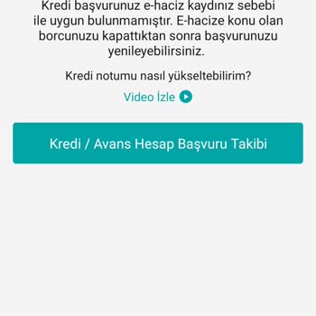 Garanti BBVA E-Haciz Kaydı