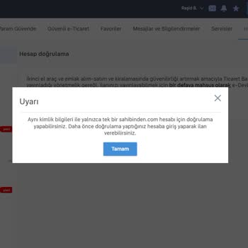 Sahibinden Hesabımdan İlan Veremiyorum Kimse Sorunu Çözmüyor