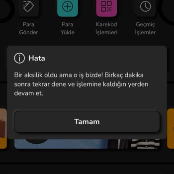Nays Uygulama Hatası Sebebiyle Cashback'ten Yararlanamadım