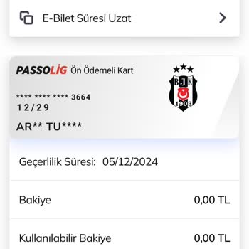 Passolig Hesaptaki Para Uygulamada Görünmüyor