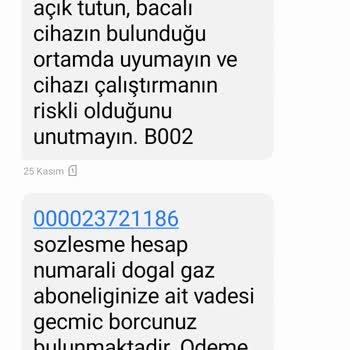 Bursa Gaz Fatura Mesajı Gelmedi Ama Borcunuz Var Diyor