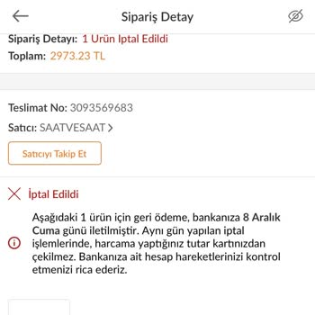 Papara Paramı İade Etmiyor