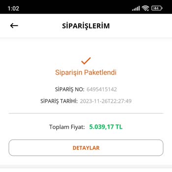 Avva Giyim Siparişin 7 Gün İçinde Kargoya Verilmemesi