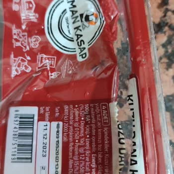 Migros Sanal Market Uzman Kasap Bozuk Et