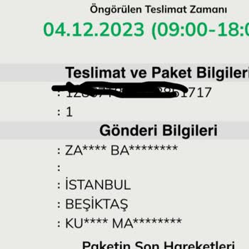 UPS Türkiye Firması Kargodan Bir Haber