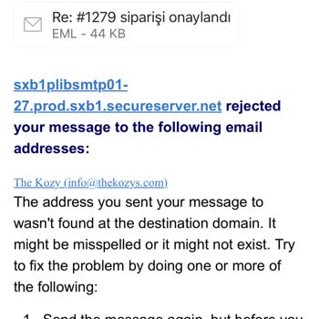 The Kozy Siparişim Halen Gelmiyor