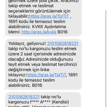 Aras Kargo Ürünüm Gelmedi Veya Kayıp