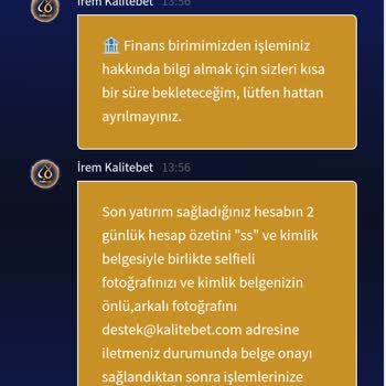 Kalitebet Sanal Bahis Sitesinde Haksız Bakiye Silme Sorunu