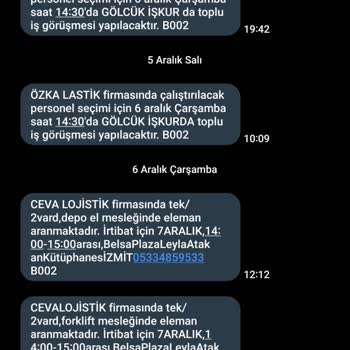 İŞKUR Brisa İzmit Fabrikası Kadrolu Aldatmacası