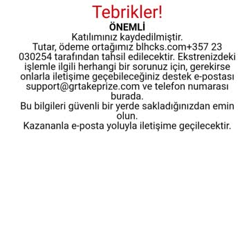 Tefal 52 TL Çekiliş Ve Sonrasında Hesaptan Çekilen Para