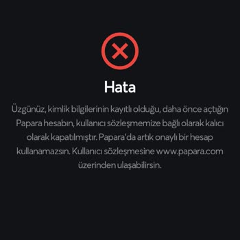 Papara Hesap Onayı Karmaşası