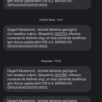 TEB KVKK İhlali Yapılması