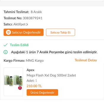 Apex İlaç Sanayi Ürünü Orijinal Değil