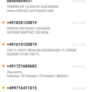 Vodafone SMS Engelleme Yapmıyor