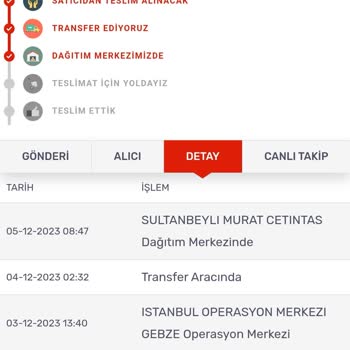 Kargomsende 1 Haftadır Dağıtım Merkezinde