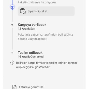 Hepsiburada Ürün İptal Etmiyor