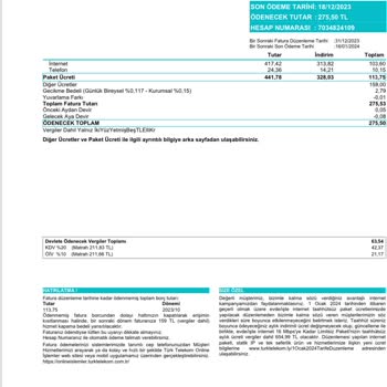 Türk Telekom Açma Kapa Ücreti