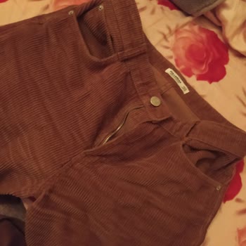 Pull and Bear Birkaç Hafta Önce Aldığım Fitilli Kadife Pantolonum Bollaştı!