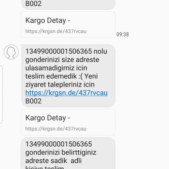 Pierre Cardin Giyim Kargo Şirketi Ürünü Teslim Etmedi