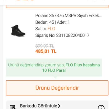 FLO Ayakkabı FLO Siparişimi Eksik Gönderdi 1 Aydır Siparişimi Bekliyorum