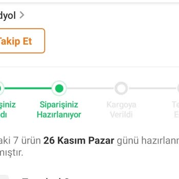 Trendyol Sipariş Gecikmesi Ve İptalinin Yapılmaması